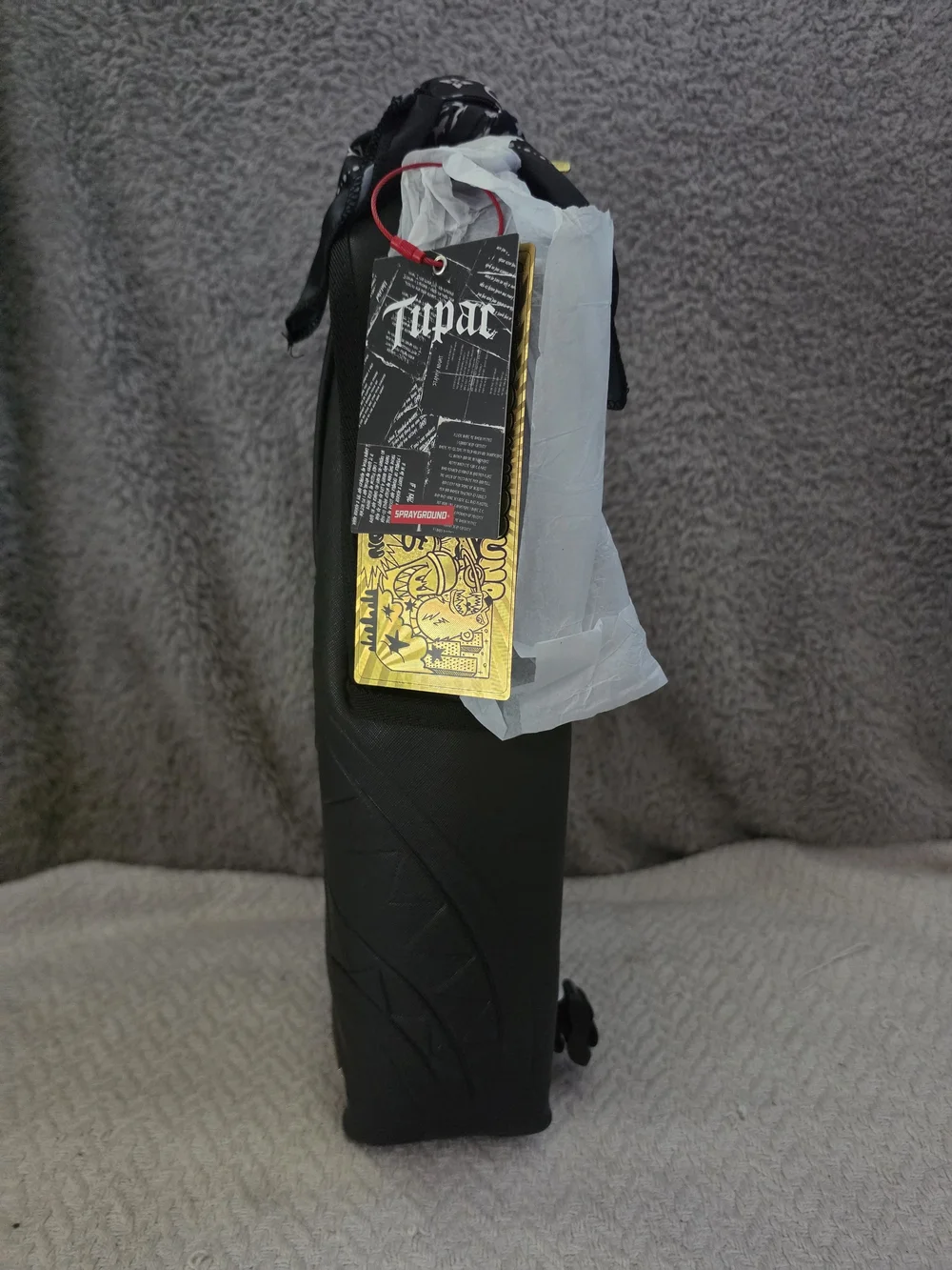 TUPAC POETRY - BANDANA HANDLE BACKPACK